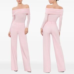Alice & Olivia Alexander Pink Dress Pants